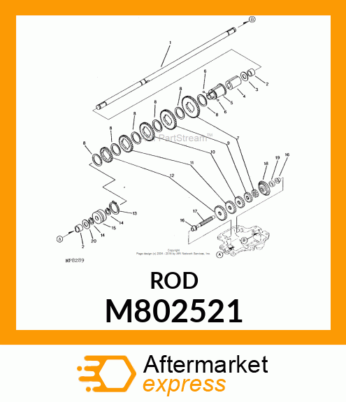 Shaft M802521