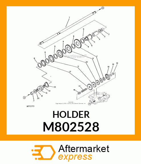 Holder M802528