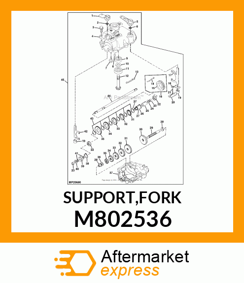 SUPPORT,FORK M802536