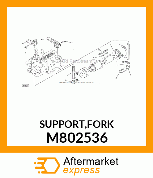 SUPPORT,FORK M802536