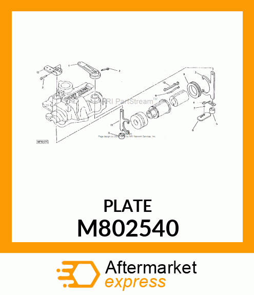 Plate - PLATE M802540