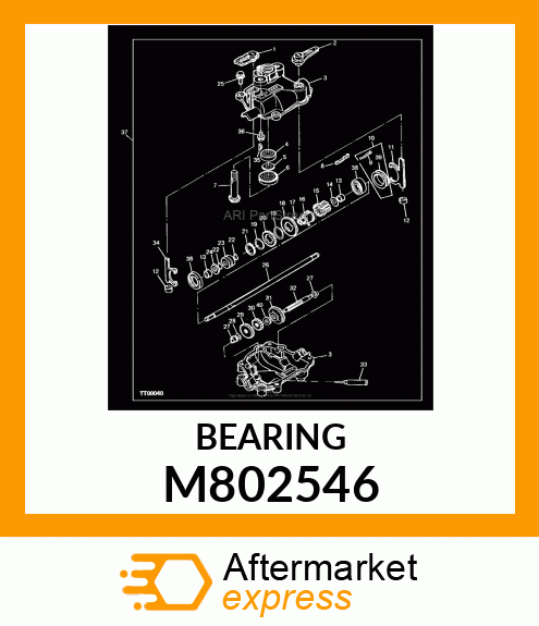 BEARING 6000U M802546