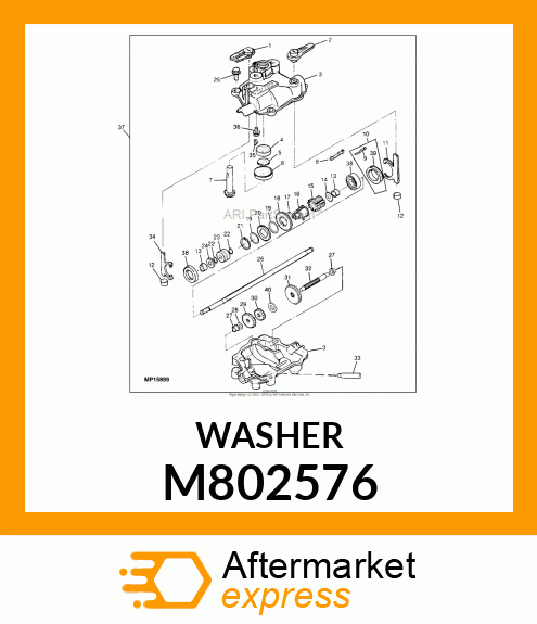 5PK Washer M802576