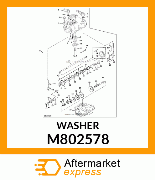 WASHER 8.5 X 16 X 1.0 M802578