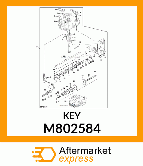 KEY,SHIFT M802584