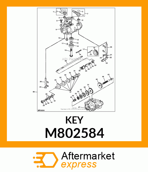 KEY,SHIFT M802584