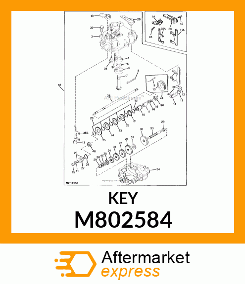 KEY,SHIFT M802584