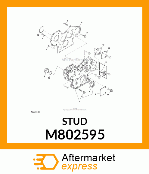 STUD, 8 X 30 M802595