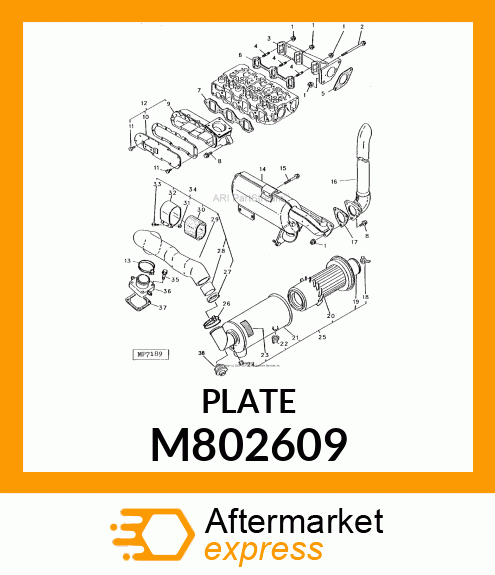 Plate M802609