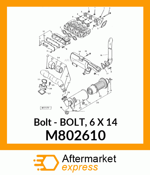 Bolt M802610