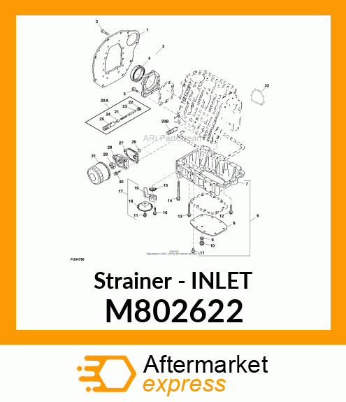 Strainer M802622