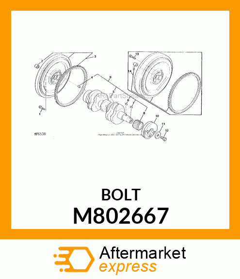 BOLT M802667