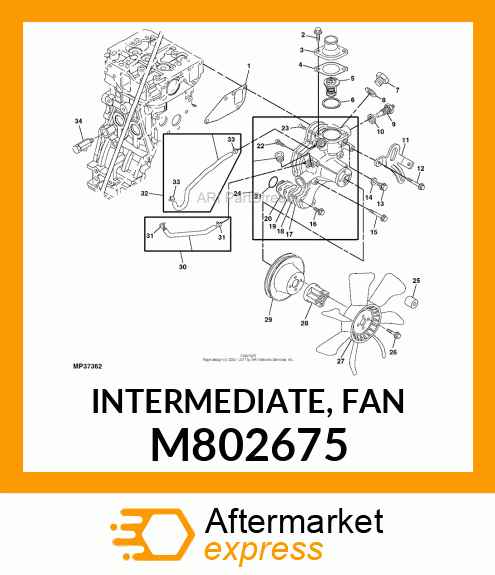 INTERMEDIATE, FAN M802675