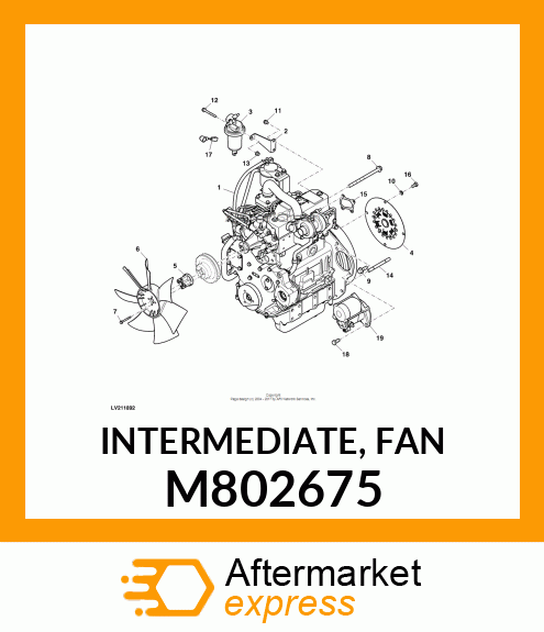 INTERMEDIATE, FAN M802675