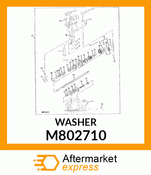 Washer M802710