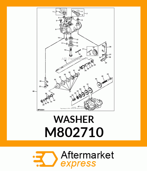 Washer M802710