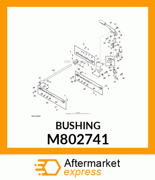 BUSHING 20 X 20 M802741