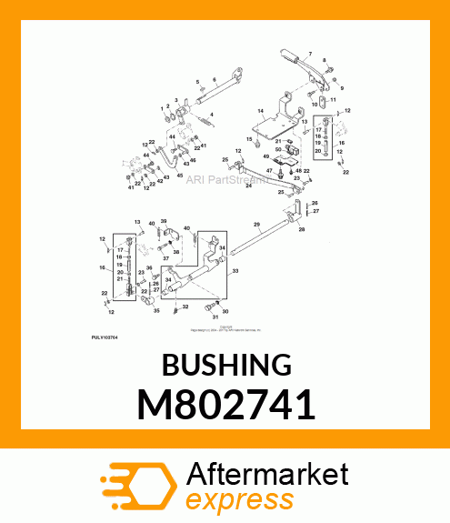 BUSHING 20 X 20 M802741