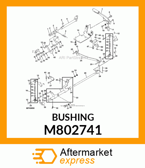 BUSHING 20 X 20 M802741