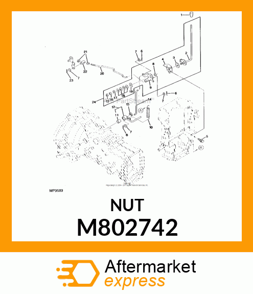 LOCK NUT 10 M802742