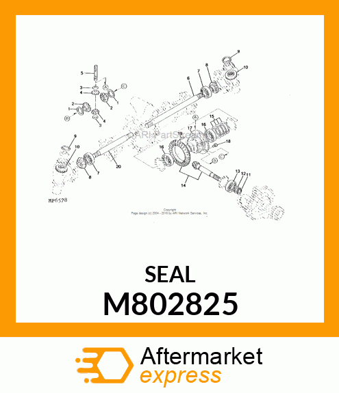 SPACER 25 X 34 X 4.5 M802825