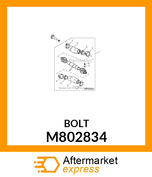 BOLT, BOLT M802834