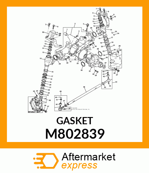 GASKET M802839