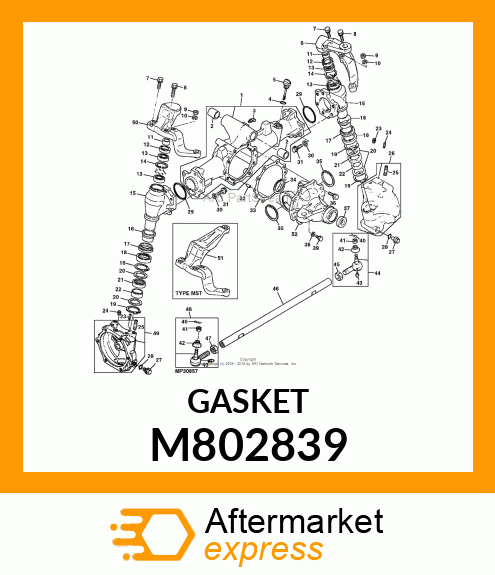 GASKET M802839