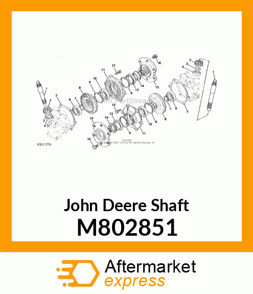 SHAFT, AXLE M802851