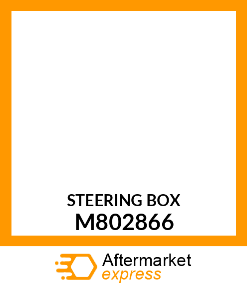 STEERING BOX M802866