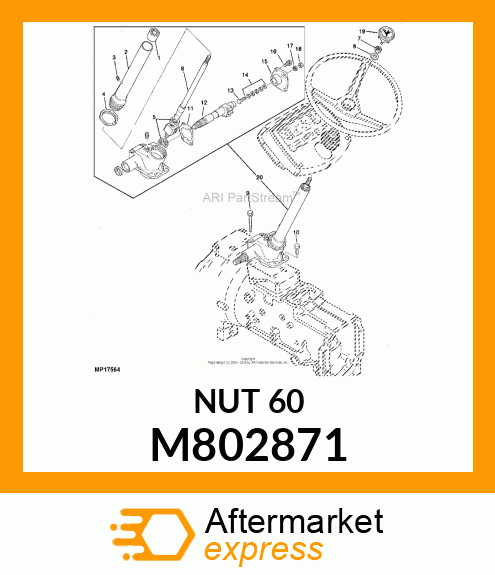 NUT 60 M802871