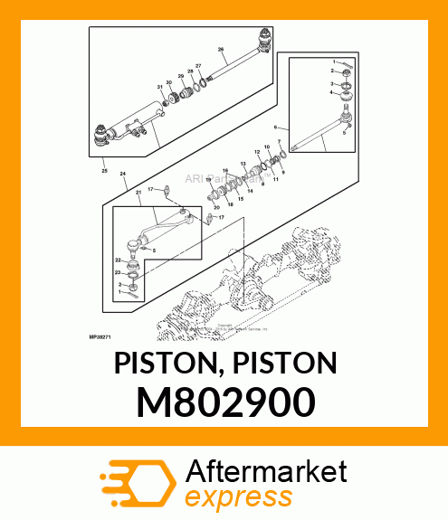 PISTON, PISTON M802900