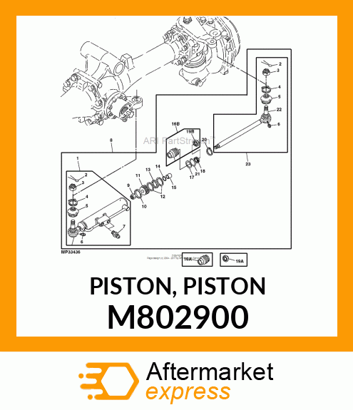 PISTON, PISTON M802900