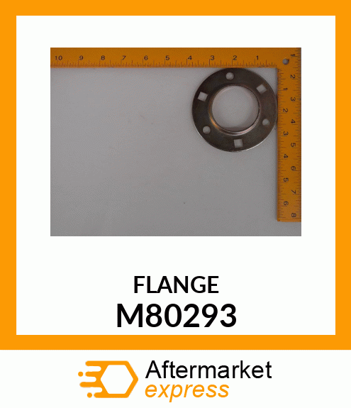 PRESSED FLANGED HOUSING, RETAINER, M80293