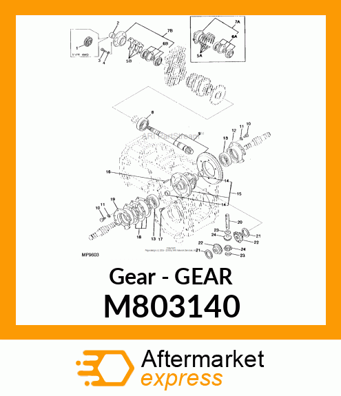 Gear M803140