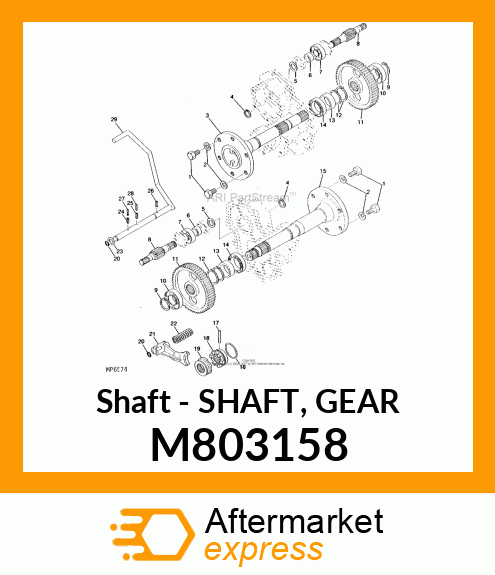 Shaft M803158
