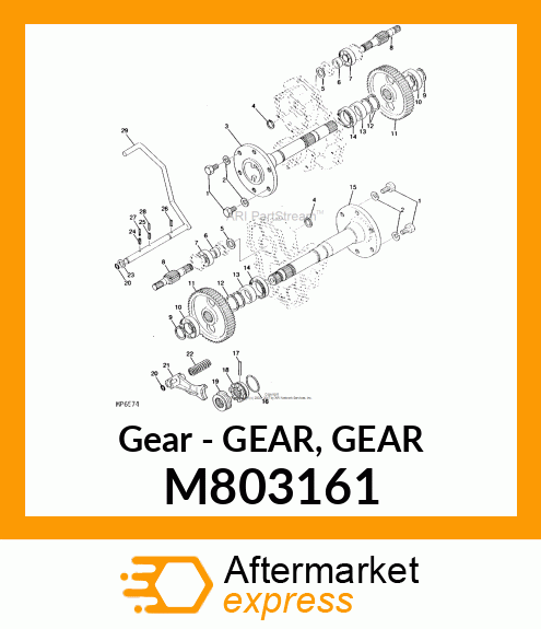 Gear M803161