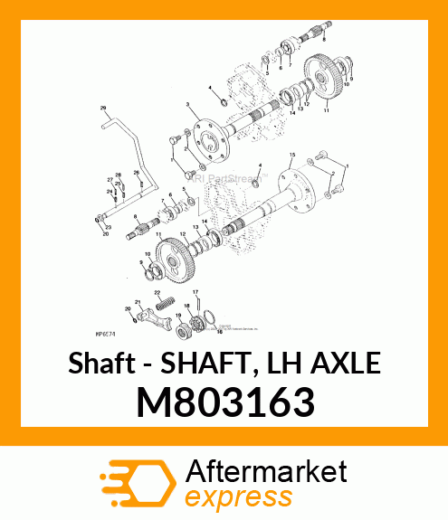 Shaft M803163