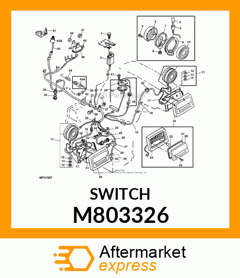 Switch - SWITCH, BRAKE M803326