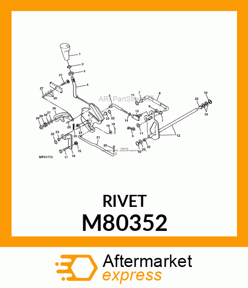 RIVET, POP .250 M80352