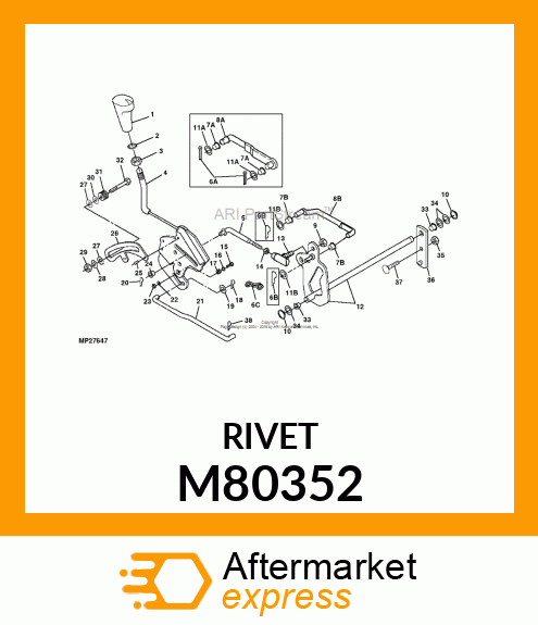 RIVET, POP .250 M80352