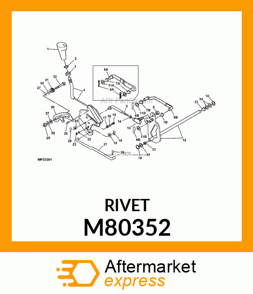 RIVET, POP .250 M80352