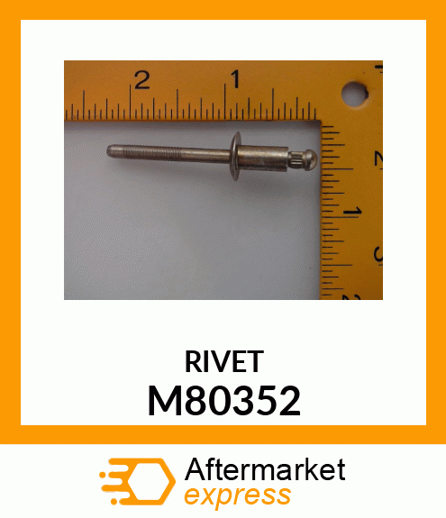 RIVET, POP .250 M80352