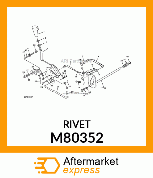 RIVET, POP .250 M80352