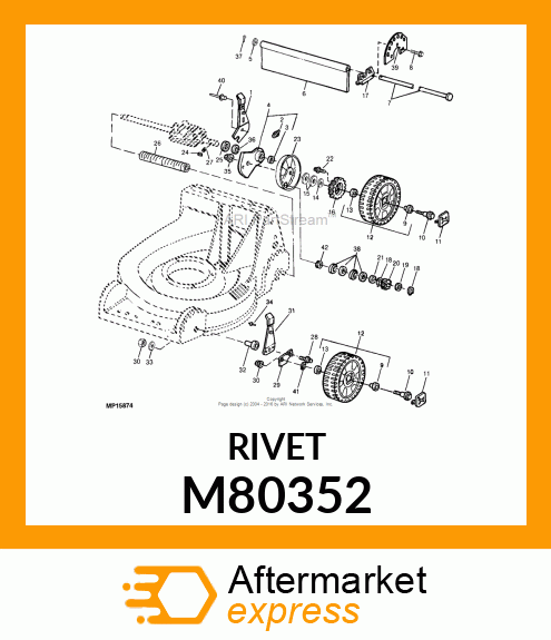 RIVET, POP .250 M80352