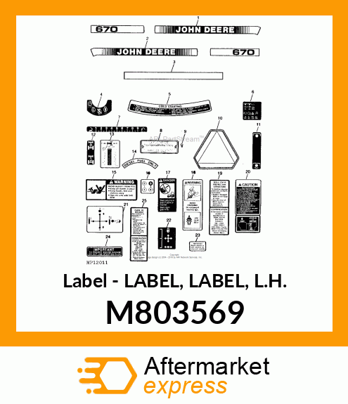 Label - LABEL, LABEL, L.H. M803569