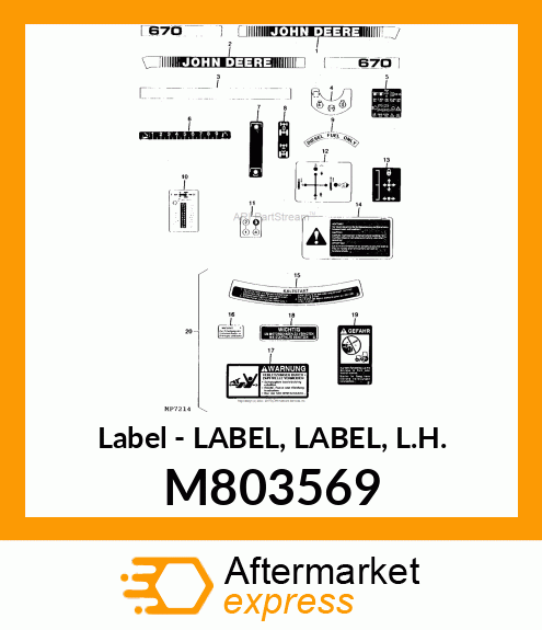 Label - LABEL, LABEL, L.H. M803569