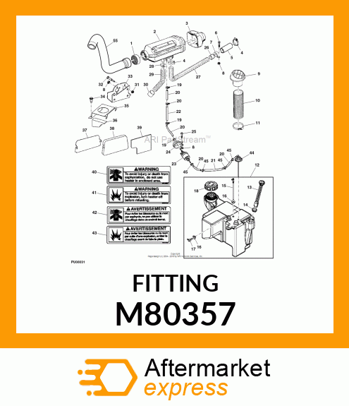 FUEL VENT ELBOW M80357