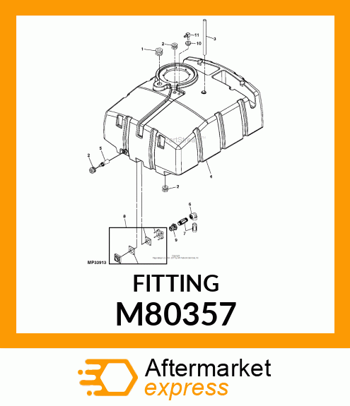 FUEL VENT ELBOW M80357