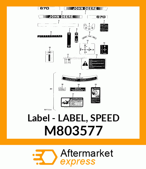 Label - LABEL, SPEED M803577